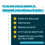 Et si on vous aidait à prendre vos résolutions 2024 ?