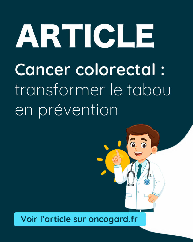 Cancer colorectal : transformer le tabou en prévention